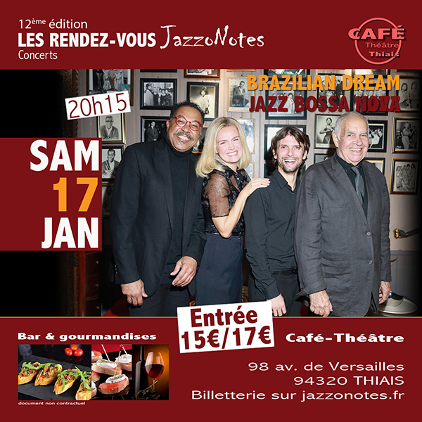 Brazilian dream - Concert du Samedi 17 Janvier 2026