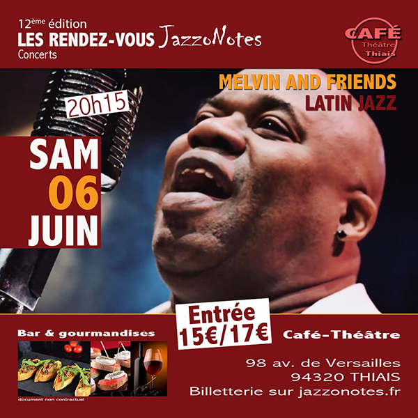 Melvin and Friends - Concert du Samedi 06 Juin 2026