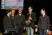 Rendez-vous JazzoNotes 2018 - Florimond Dal Zotto - Philippe Monge - Stéphane Tsapis - Jonathan Orland - Vincent Touchard©Stéphane Bazart (2018)