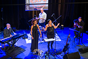 Rendez-vous JazzoNotes 2019 - Laurent de Oliveira - Luciana do Carmo (Lulu) - Fabrice Thompson - Sheliyah Masry (Sheli) - Nelson Ferreira©Stéphane Bazart (2019)